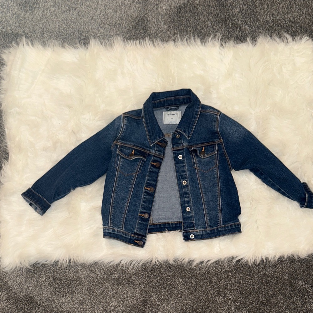 Old Navy like new Dark Blue Kids Jean Jacket
